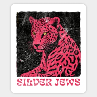 Silver Jews  - -  Original Retro Artwork Design Magnet